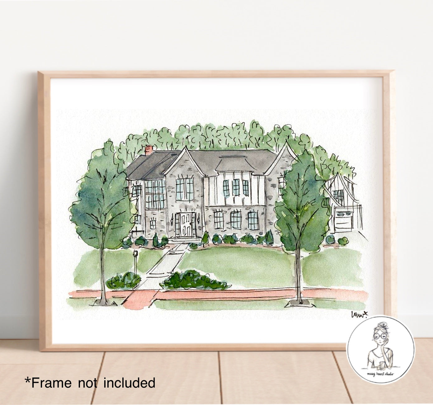 Custom Home Portrait