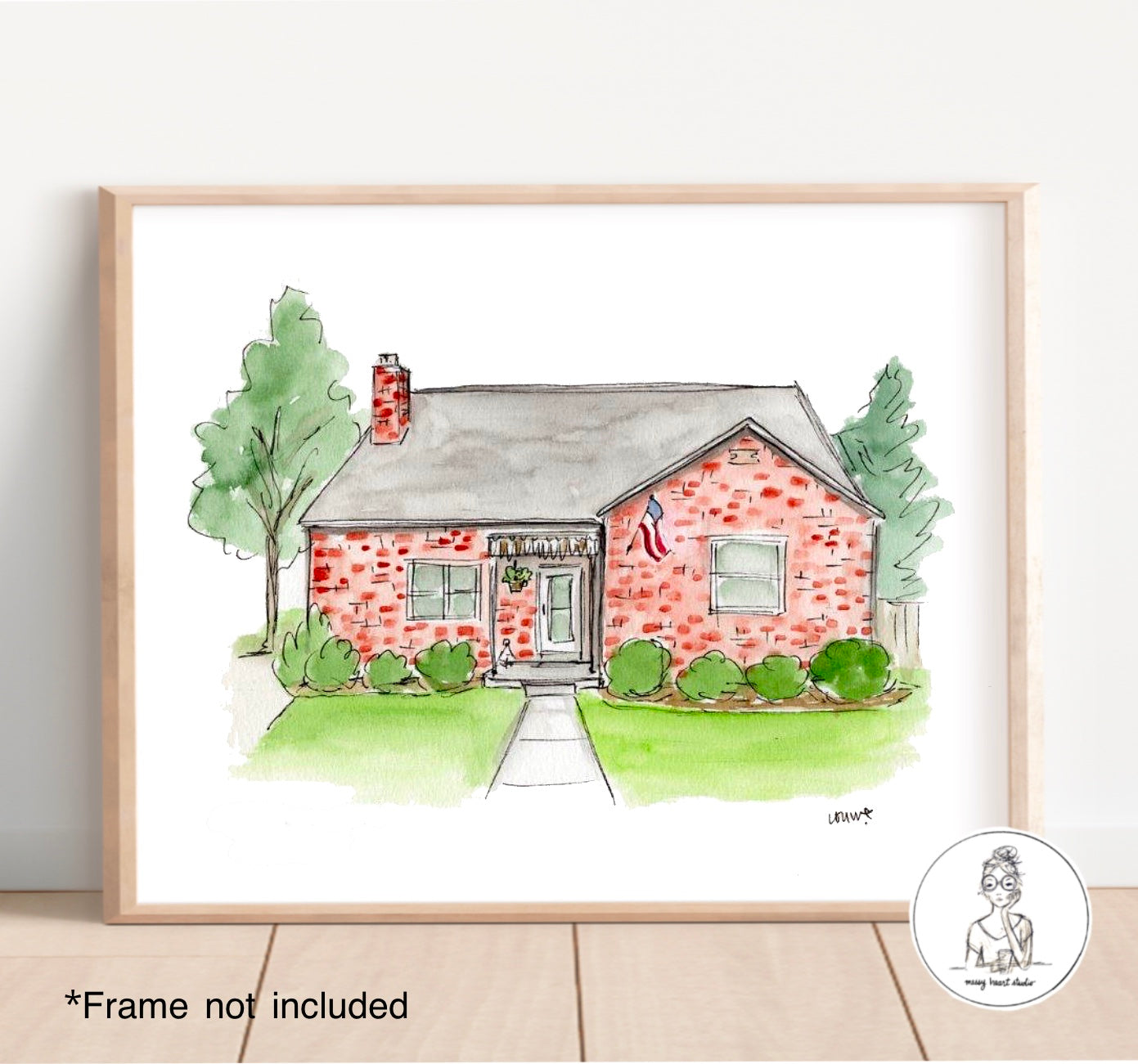 Custom Home Portrait