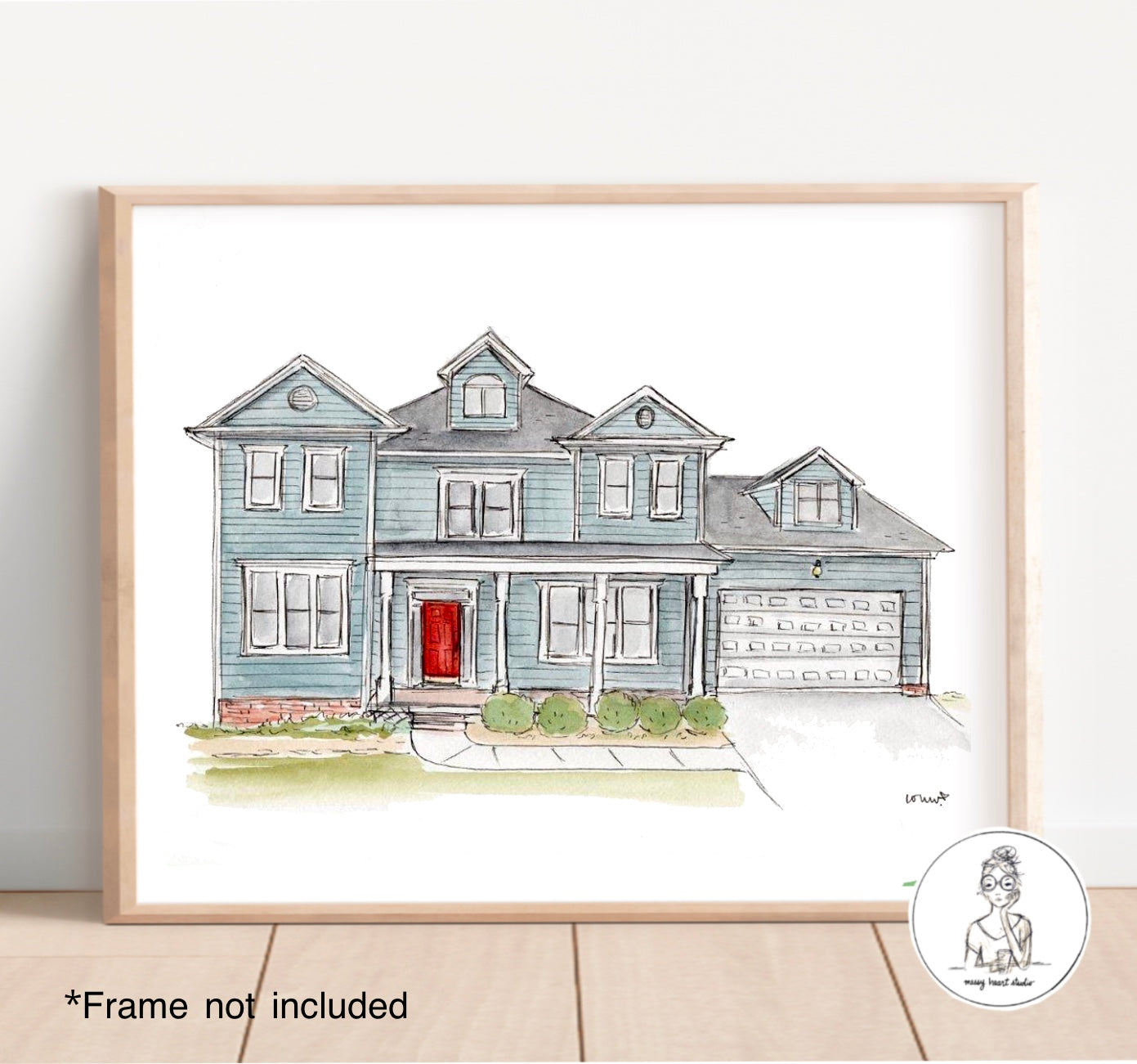 Custom Home Portrait