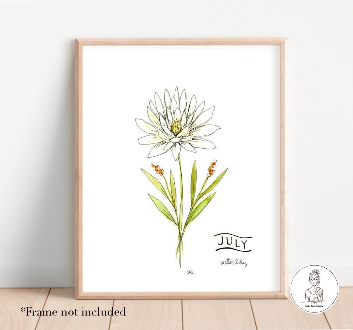 july birth flower lily July, Waterlily
