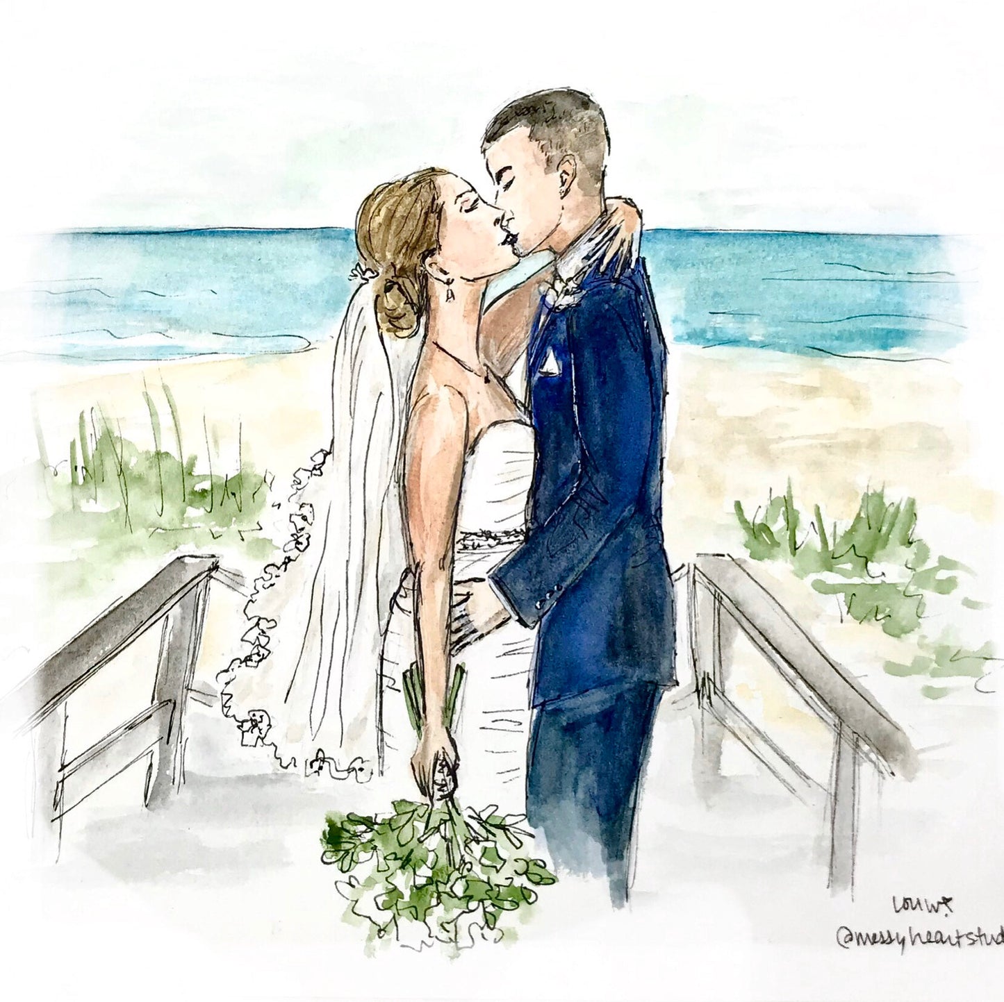 Custom Couple Portrait