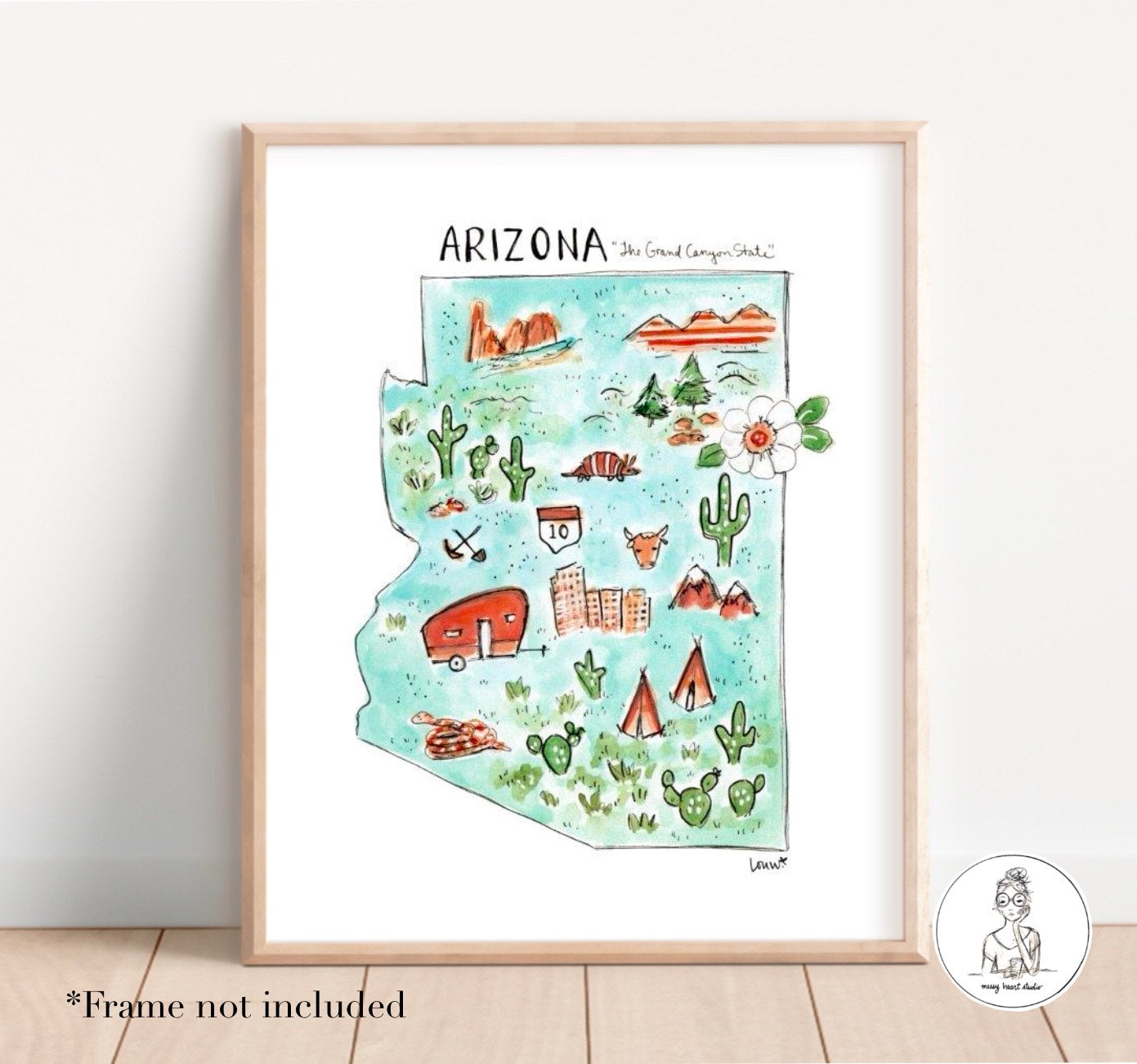 Arizona State Map