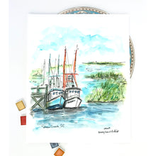 Load image into Gallery viewer, Shem Creek, Mount Pleasant, SC
