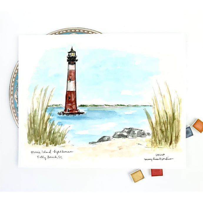 Morris Island Lighthouse, Folly Beach, SC