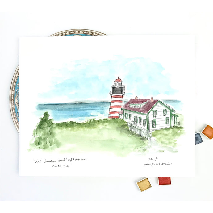 West Quoddy Head Lighthouse, Lubec, ME