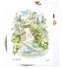 Load image into Gallery viewer, Blue Hole Falls, North Georgia
